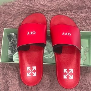 Brand new OFF WHITE slides